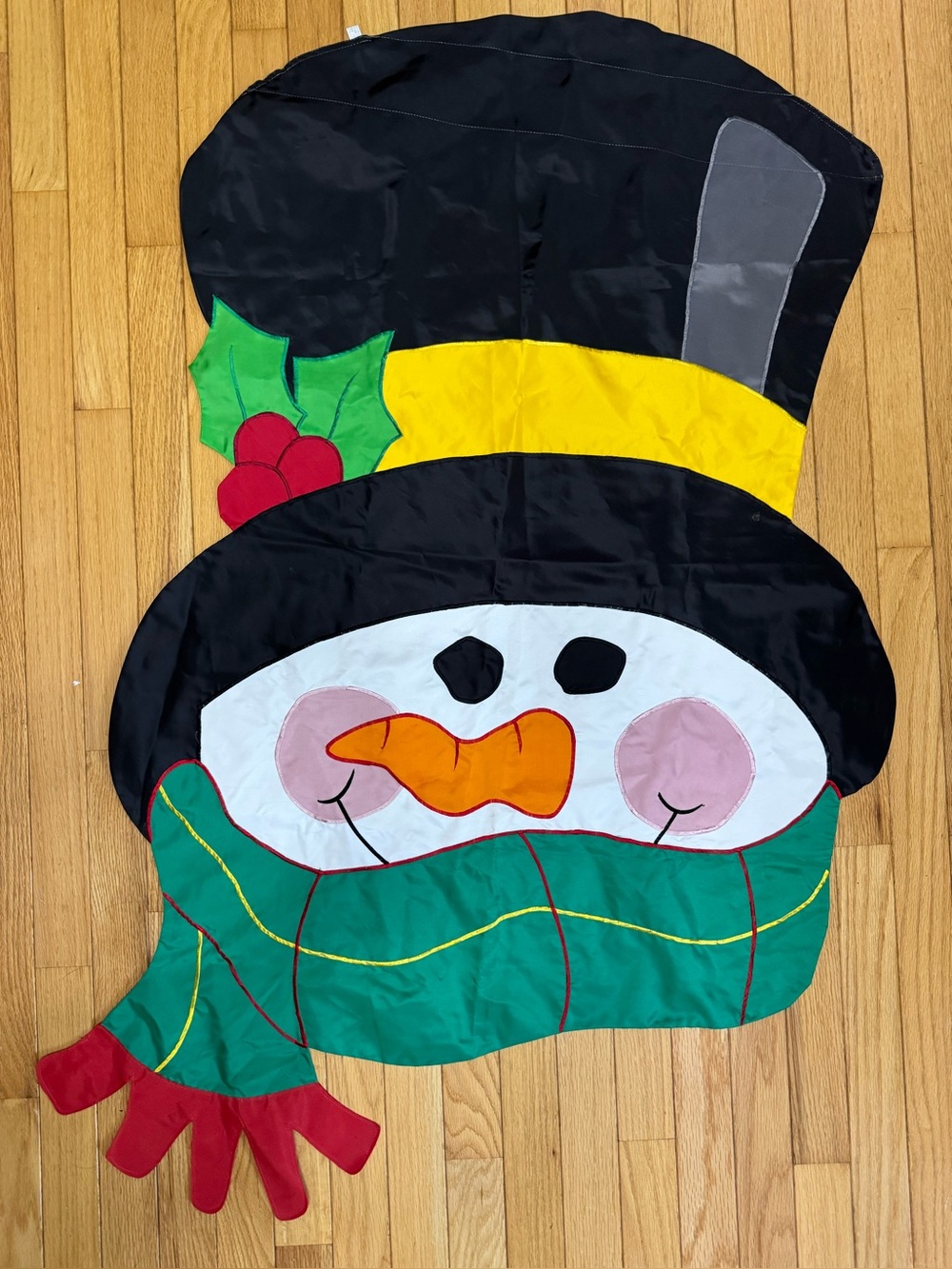 Large outdoor flag, Outdoor Flag, Snowman Flag, Flag for Outdoors, Flag
